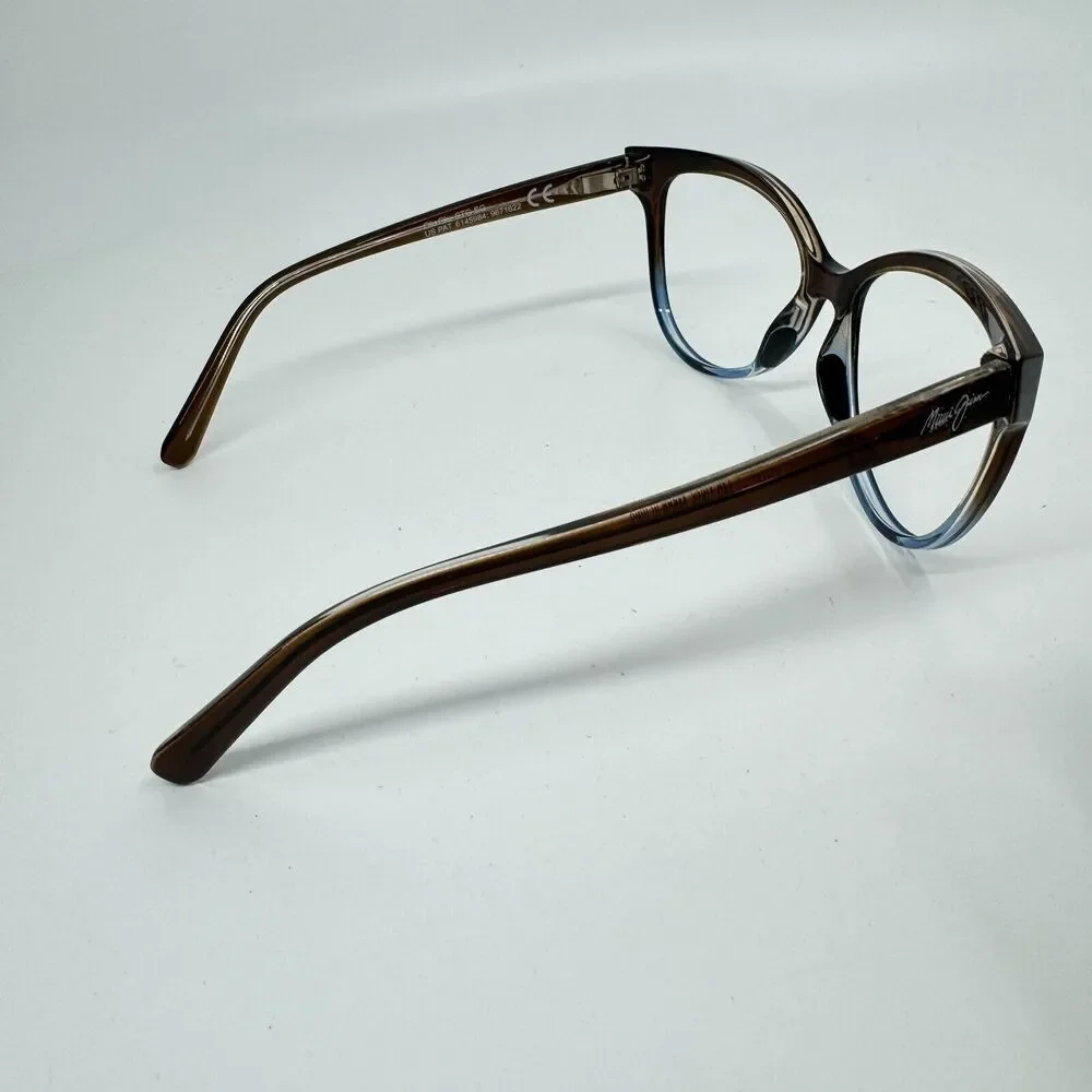 Maui Jim‎ Italy Olu Olu MJ537-01F 57-17-140 Brown/Blue Sunglasses Frame H11507